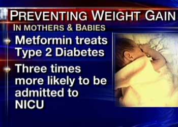 Obese pregnant women given drug to have thinner babies